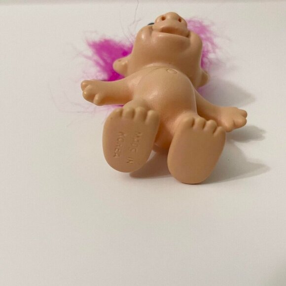 Vintage Troll Doll Keychain Made in Korea Collectible Toy - Picture 9 of 16